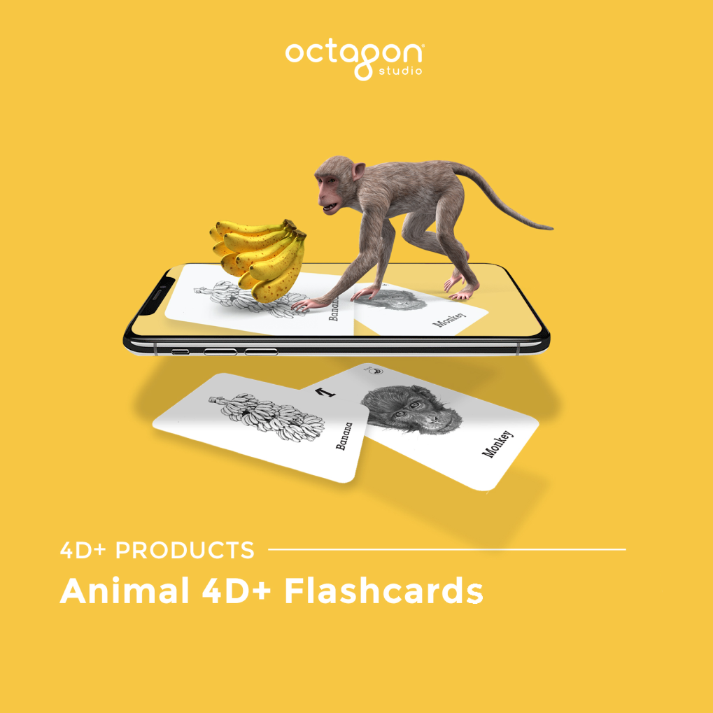 Animal 4D Flashcards GummyBox